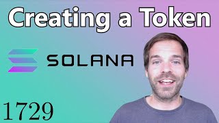 How to create your own token on Solana  May 22nd 21 [upl. by Milzie]