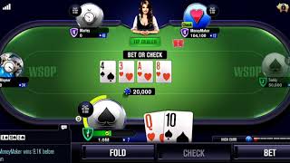 World Series of Poker – WSOP Free Texas Holdem Gameplay [upl. by Neiluj]