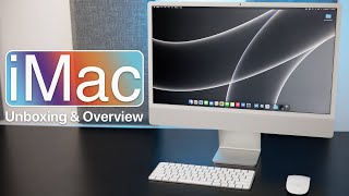 M1 iMac Unboxing Overview and First Look [upl. by Akins]