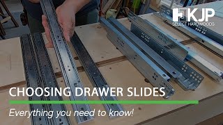 Choosing Drawer Slides [upl. by Amy]