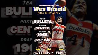 Wes Unseld The Underrated Legend 🏀 [upl. by Scrivings]