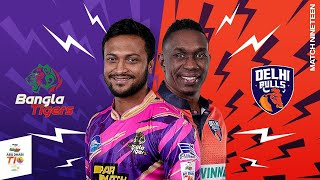 Match 19 HIGHLIGHTS  Bangla Tigers vs Delhi Bulls  Day 7  Abu Dhabi T10 Season 6 [upl. by Eilojne]