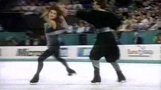 Klimova amp Ponomarenko CIS  1992 Worlds Ice Dancing Free Dance [upl. by Haropizt]