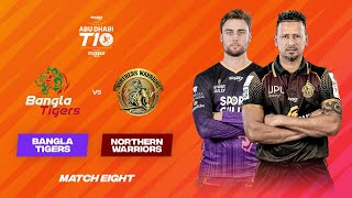 Match 8 HIGHLIGHTS  Bangla Tigers vs Northern Warriors  Day 3  Abu Dhabi T10 Season 5 [upl. by Southworth]