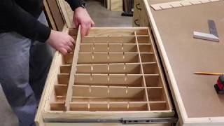 Amazing Adjustable Drawer DIY Dividers [upl. by Jaret]