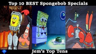 Top 10 BEST Spongebob Specials [upl. by Grayce951]