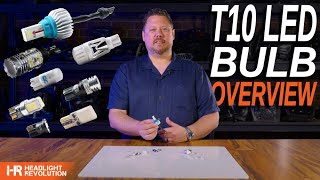 T10 LED Bulb Overview  How To Pick The Right Ones For Your Application [upl. by Ettenom155]