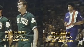 Dave Cowens Wes Unseld 16pts27reb2a6blks 1972 NBA ASG Full Highlights [upl. by Rodrich]