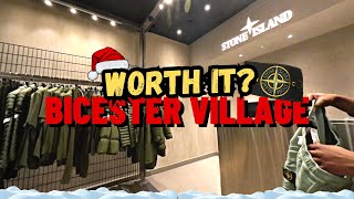 BICESTER VILLAGE DESIGNER OUTLET TOUR 2024  MENSWEAR EDITION [upl. by Tove]