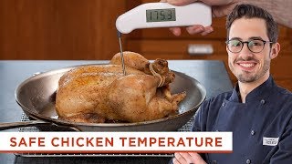 What is the Safe Temperature to Cook Chicken to [upl. by Ydnis]