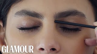 How to Shape Your Eyebrows  Glamour [upl. by Rozella999]