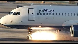 JetBlue Landing Gear Failure at LAX HDPart 2 [upl. by Gayle]