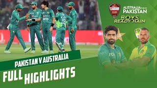 Full Highlights  Pakistan vs Australia  T20I 2022  PCB  MM2T [upl. by Eolande]