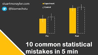 Ten Statistical Mistakes in 5 Min [upl. by Roxane206]