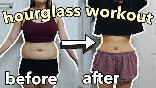 I Did Daisy Keech’s Hourglass Workout For 7 Days SHOCKING RESULTS  before and after  no diet [upl. by Neyr]