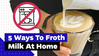 How To Froth Milk At Home Best Milk Frothers Review [upl. by Wina554]