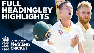 Full Test Highlights  England v Australia  Headingley Test  Third Specsavers Ashes Test 2019 [upl. by Nichol]