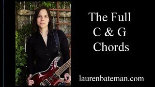 How To Play The C and G Chords on Guitar [upl. by Alegnat]