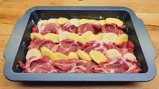 Ein schnelles Rezept zum Mittagessen Kartoffeln mit Fleisch so hast du noch nicht gekocht 198 [upl. by Noside62]