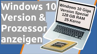 Windows 10 Version anzeigen [upl. by Magda237]