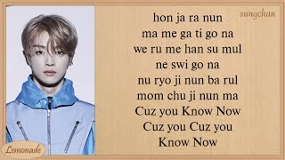 NCT U  Know Now Easy Lyrics [upl. by Christin]