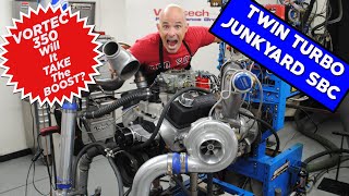 JUNKYARD TURBO SBCWILL IT WORK [upl. by Ellenrahc]