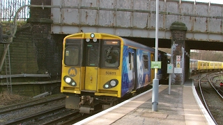 Half an Hour at 216  Birkenhead North Station 1022017  Class 507 508 terminus [upl. by Eidlog]