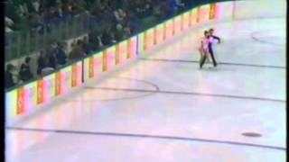 1984 Winter Olympics  Ice Dance Compulsory Dances Rhumba  Part 2 [upl. by Pals]