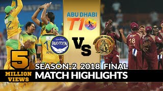 Final I T10 League Season 2 I Northern Warriors vs Pakhtoon [upl. by Ecilahc]